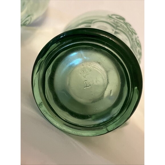 VTG Set of 2 Libbey Coca-Cola Glass w/Handle Georgia Green Mugs Heavy 14 oz - Picture 5 of 6